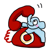 A little elephant sticker #1808881