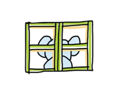 A little elephant sticker #1808887