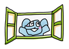 A little elephant sticker #1808888