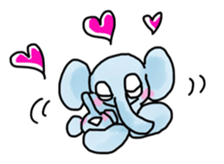A little elephant sticker #1808890