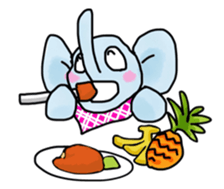 A little elephant sticker #1808891