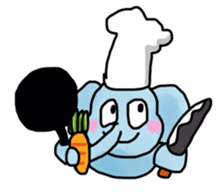 A little elephant sticker #1808894