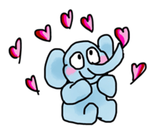 A little elephant sticker #1808895