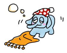 A little elephant sticker #1808901