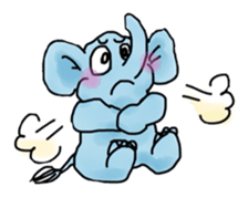 A little elephant sticker #1808906