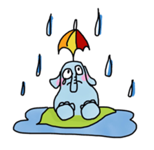 A little elephant sticker #1808907