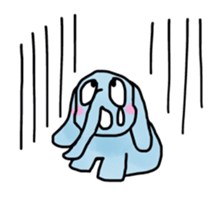 A little elephant sticker #1808914