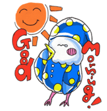 Poe copy of lovebird and budgerigar sticker #1809011