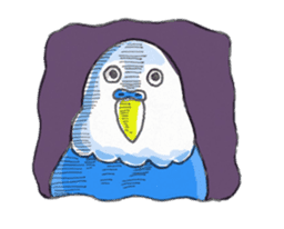 Poe copy of lovebird and budgerigar sticker #1809019