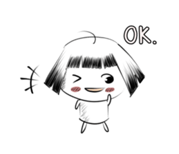 Chibi Girl sticker #1809336