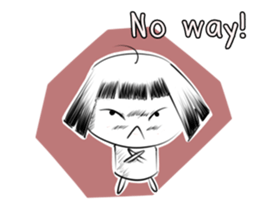 Chibi Girl sticker #1809337