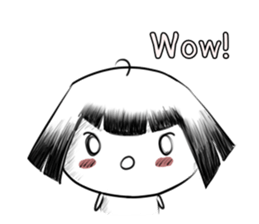 Chibi Girl sticker #1809356