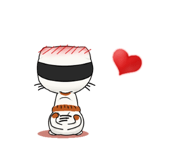 Calico cat Kumori sticker #1809936