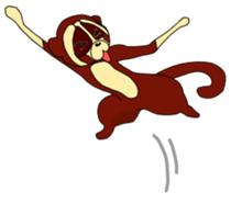 The daily life of Slow Loris sticker #1810045