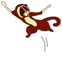 The daily life of Slow Loris sticker #1810045