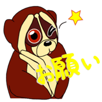 The daily life of Slow Loris sticker #1810049