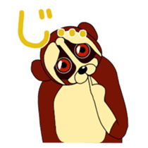 The daily life of Slow Loris sticker #1810050