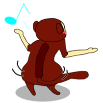 The daily life of Slow Loris sticker #1810053