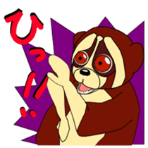 The daily life of Slow Loris sticker #1810061