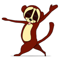 The daily life of Slow Loris sticker #1810064