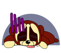 The daily life of Slow Loris sticker #1810074