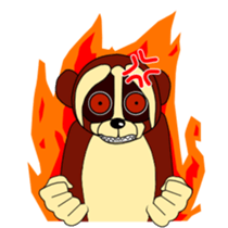 The daily life of Slow Loris sticker #1810080