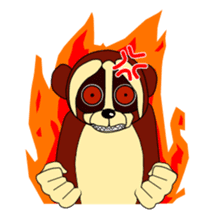 The daily life of Slow Loris sticker #1810080