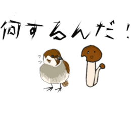 Life there are mushroom sticker #1810614