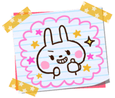 Graffiti drawn on notebook sticker #1810799