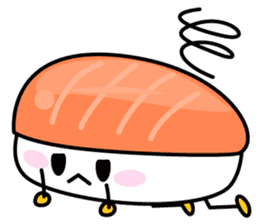 Kawaii Sushi friends sticker #1811276