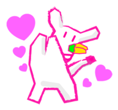 Fanny dog HANA sticker #1811524