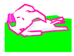 Fanny dog HANA sticker #1811531