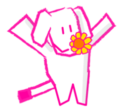 Fanny dog HANA sticker #1811539