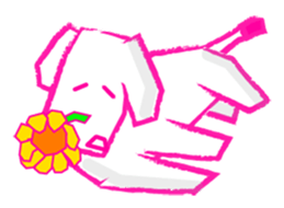 Fanny dog HANA sticker #1811545