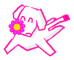 Fanny dog HANA sticker #1811546