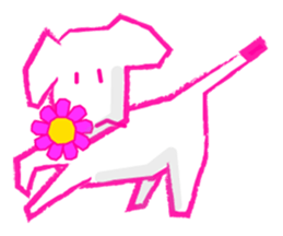 Fanny dog HANA sticker #1811553