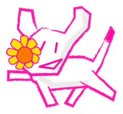 Fanny dog HANA sticker #1811554