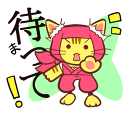 Cat's NINJA sticker #1811922
