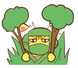 Cat's NINJA sticker #1811931