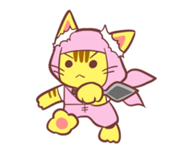 Cat's NINJA sticker #1811934