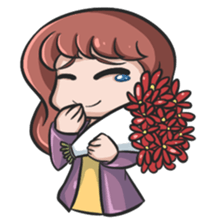 Lily & Marigold (Part Holiday) sticker #1812175