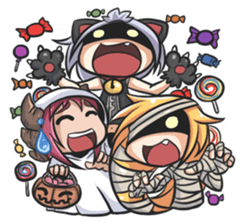 Lily & Marigold (Part Holiday) sticker #1812186