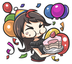 Lily & Marigold (Part Holiday) sticker #1812194