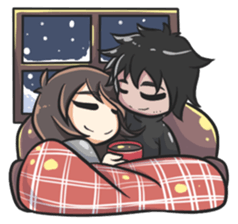 Lily & Marigold (Part Holiday) sticker #1812199