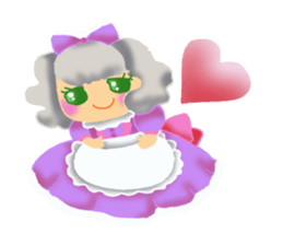 Pretty dress. sticker #1812618