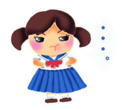 Pretty dress. sticker #1812620