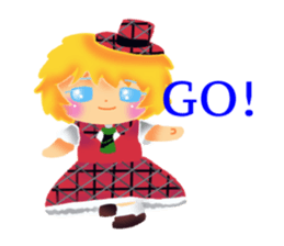 Pretty dress. sticker #1812621