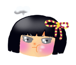 Pretty dress. sticker #1812630