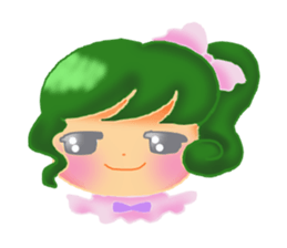 Pretty dress. sticker #1812631