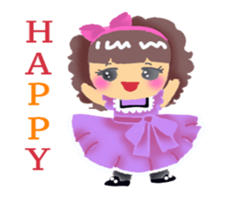 Pretty dress. sticker #1812632